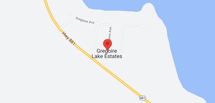 map of 72 Gregoire Avenue